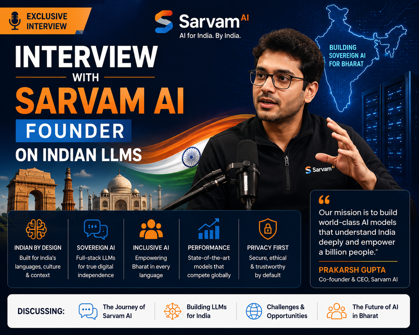 Interview with Sarvam AI Founder on Indian LLMs